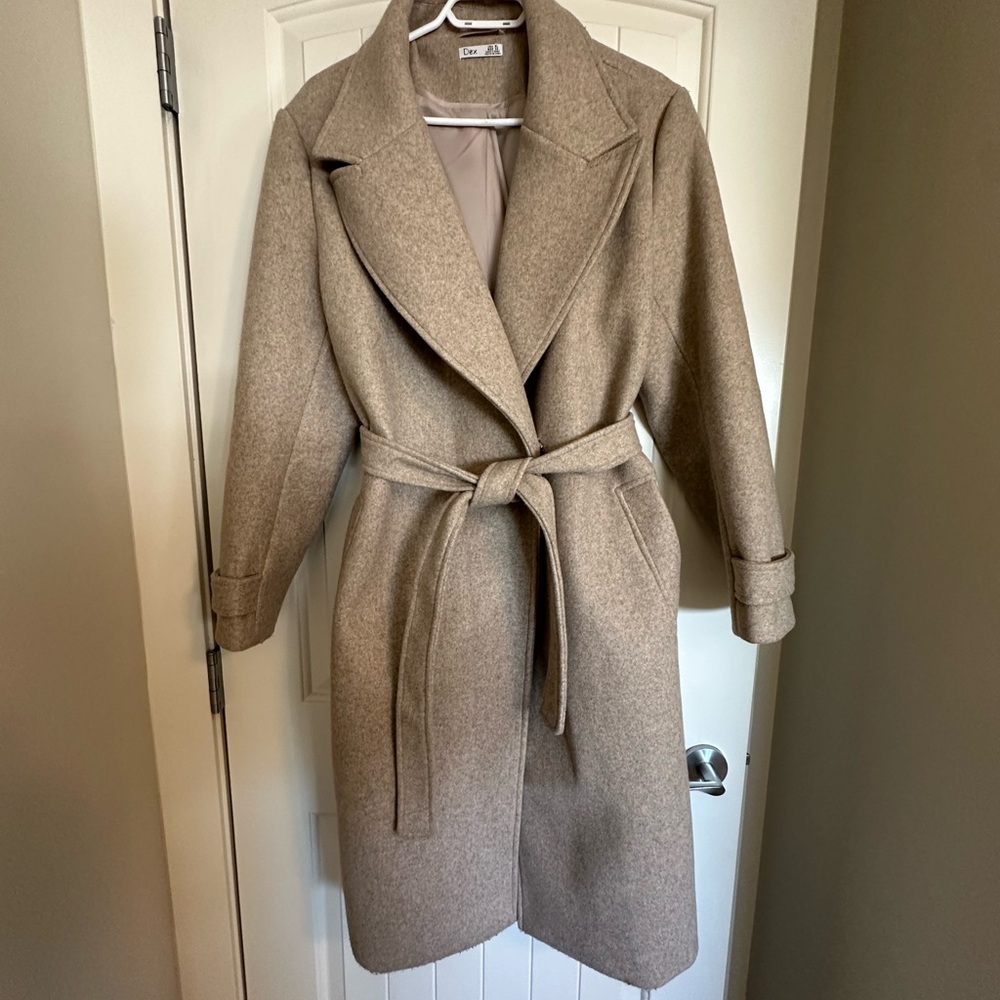 Dex Long Belted Coat